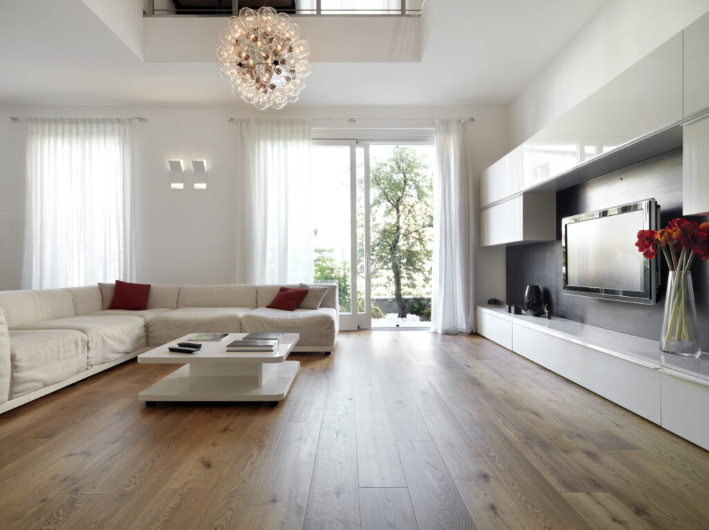 Modern Living Room Flooring