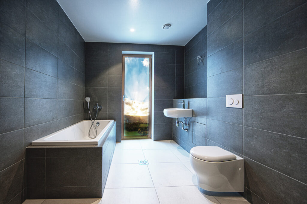 Elegant Grey Bathroom